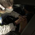 Drive-through COVID-19 vaccine clinics