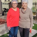 Sharol Lucey and Marlene Klopft