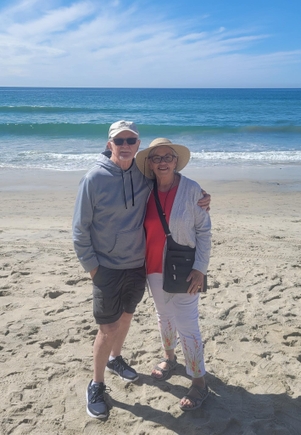 Mike and Sharol Lucey like to travel