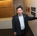 David Huang, M.D. Ph.D., outside COOL Lab