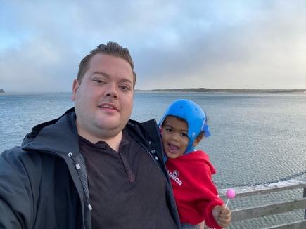 Jeremiah Hoerth and dad