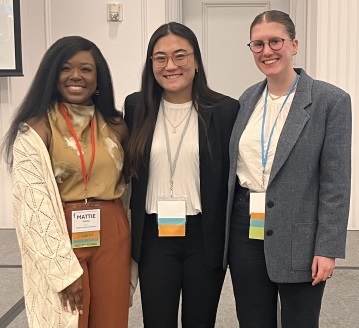 Mattie Watts, Stephanie Maeda, and Ruby Aaron