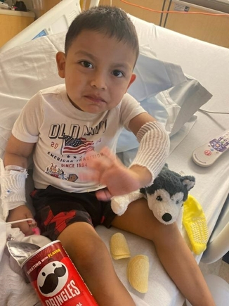 Frank at Doernbecher Children's Hospital