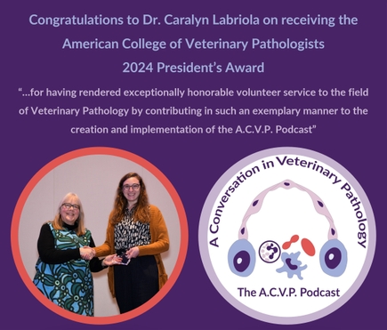 Caralyn Labriola, BVMS, Dipl. ACVP (Courtesy)
