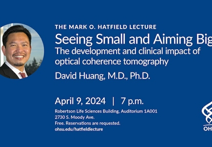 Lasker Award winner will give 2024 OHSU Mark O. Hatfield Lecture 