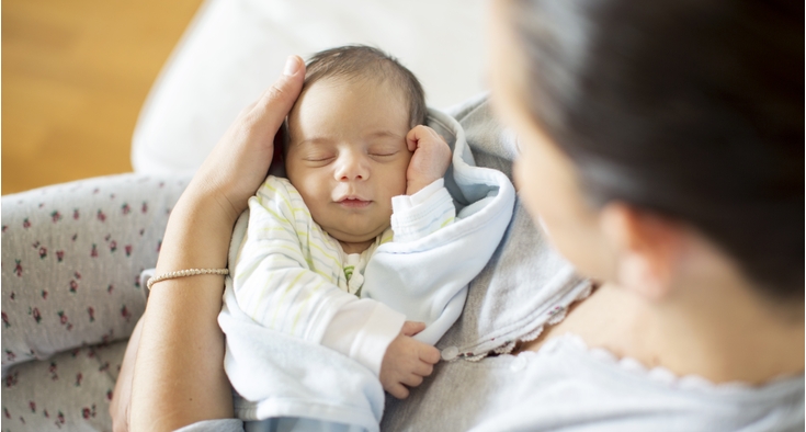 What happens if a baby just won't go to sleep?