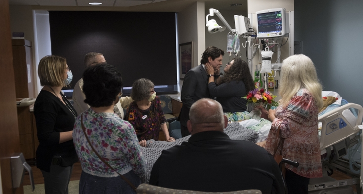 hospital wedding