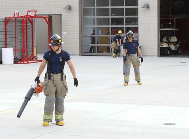 Fire Tech Students Learn About Electrical Safety