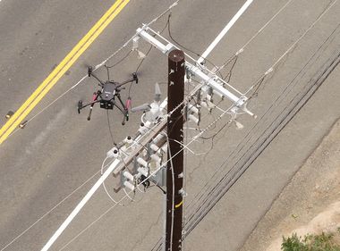 SCE Drone Inspections Help Reduce Wildfire Risk