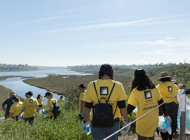 SCE Employees Provide Cleaning Energy to Treasured Estuary