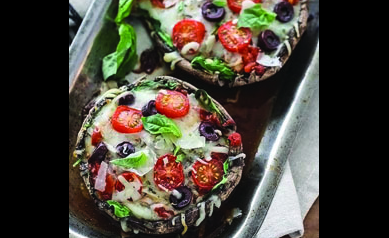 Portabella Pizza Sliders