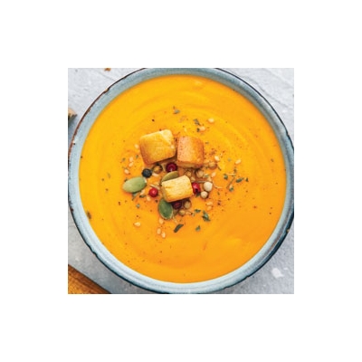 Red Lentil-Pumpkin Squash Soup