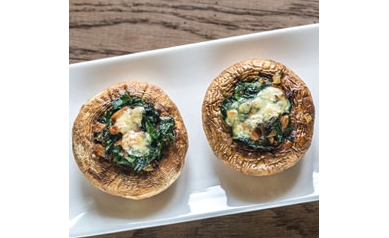 Spinach Stuffed Mushrooms