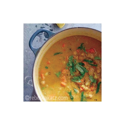 Moroccan Chickpea and Vegetable Soup