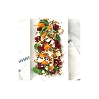 Roasted Beet and Pear Salad