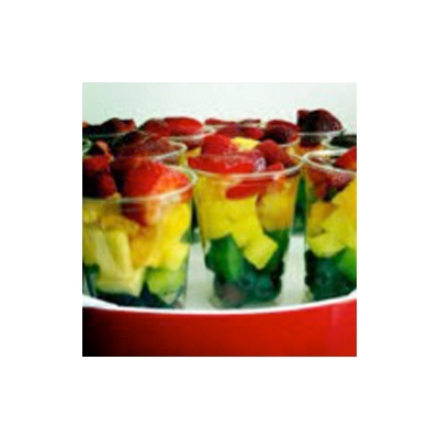 Rainbow Fruit Parfaits