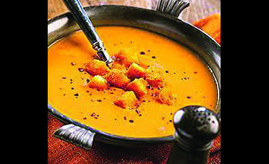 Sweet Potato, Parsnip and Red Lentil Soup