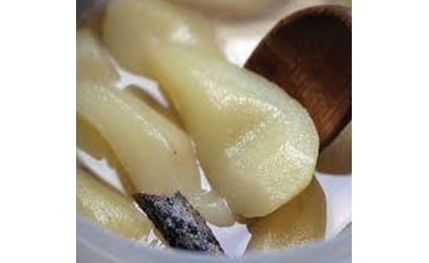Ginger Poached Pears
