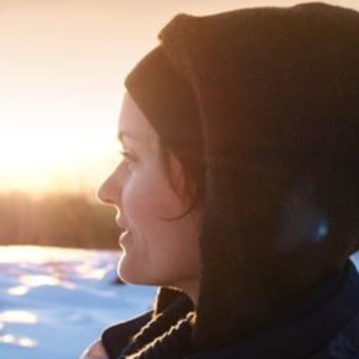 WomanOutdoorsFlip