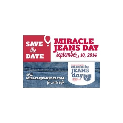Trade in Work Attire for Jeans on Miracle Jeans Day!