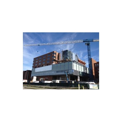 Sun Shines on Construction Site for Summer