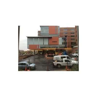 New entrance, new headwalls, and more for new hospital
