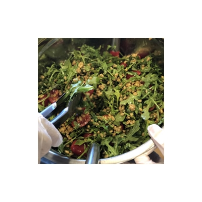 Farro, Cherry Tomato and Arugula Salad