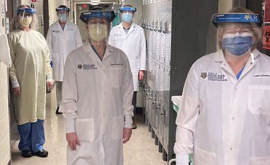 Neuroscience faculty keeps anatomy lab hands-on despite pandemic, students excel