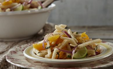 Jicama, Radish and Mango Salad