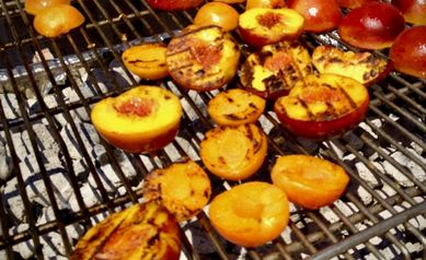Grilled Peaches and Plums
