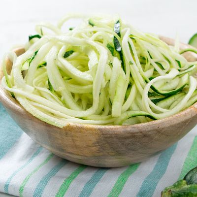 No-Pasta Mediterranean Zucchini Salad