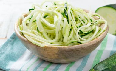 No-Pasta Mediterranean Zucchini Salad