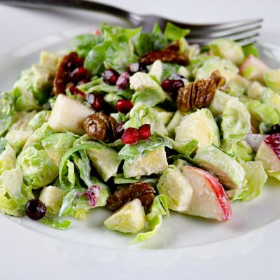Brussels Sprout and Apple Salad