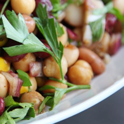 Mediterranean Bean Salad