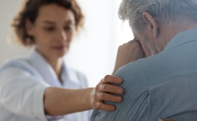 Doctor and Upset Patient