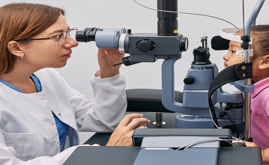 eye exam child