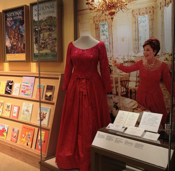 GWB_Mrs Bush Ballgown