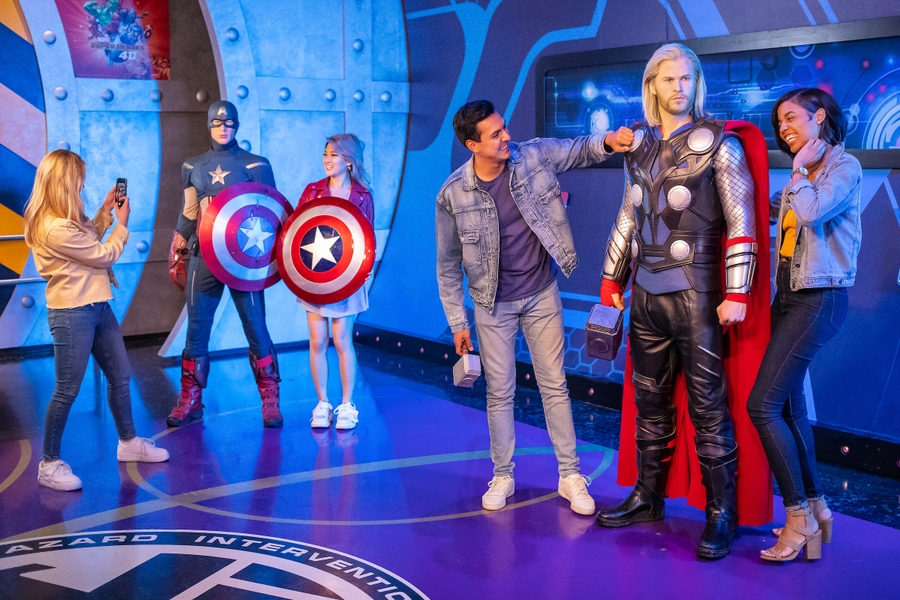 Marvel Thor and Captain