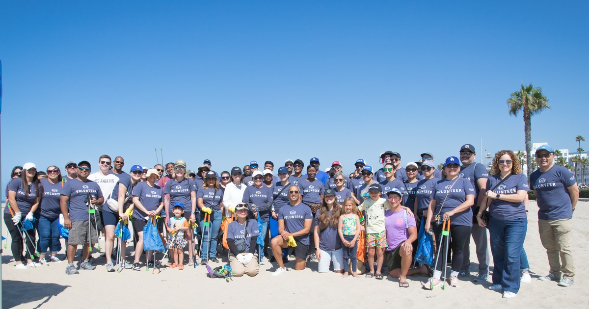 Blue Shield of California Volunteers Remove Over 500 Pounds of Trash from California Shores