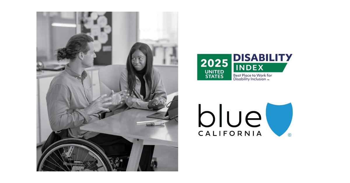 Blue Shield of California Earns Top Score on the 2025 Disability Index