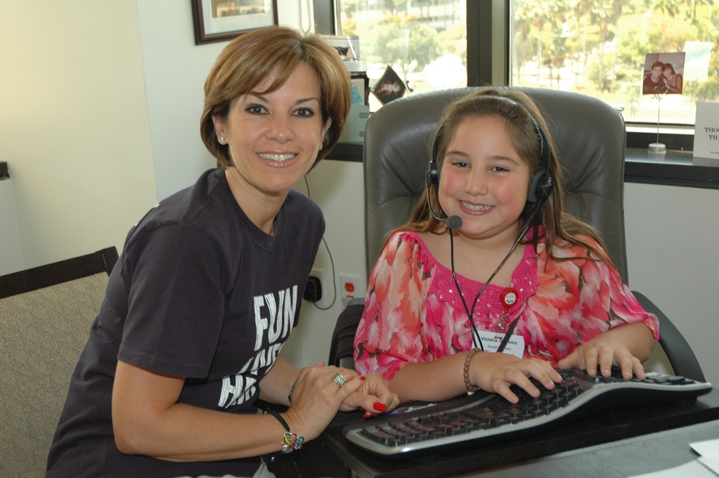 Even some of the company's top executives took the opportunity to bring their kids in and show them a thing or two about their daily routines. 