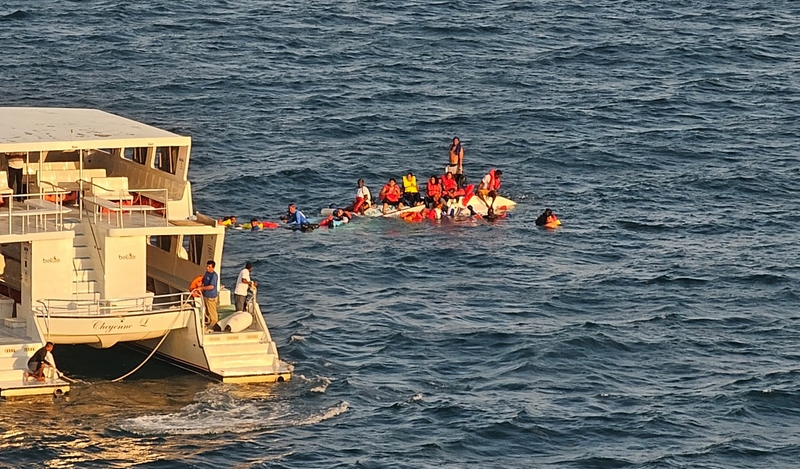 Carnival Dream Rescues 17 People