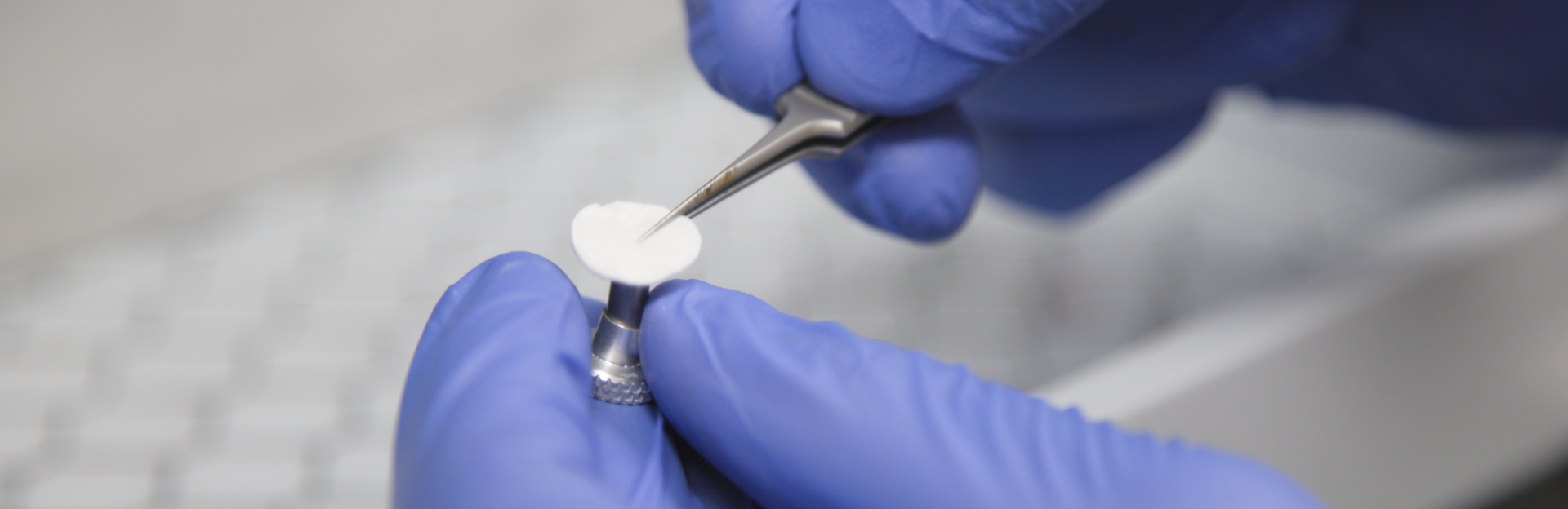 Preparing samples in the lab 3