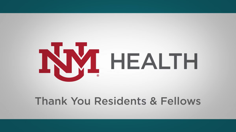 Thank You, Residents & Fellows!