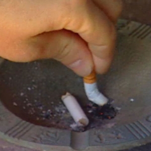 Cigarette extinguished