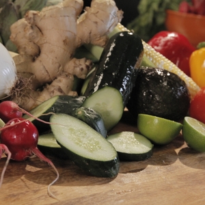 Fresh vegetables close up