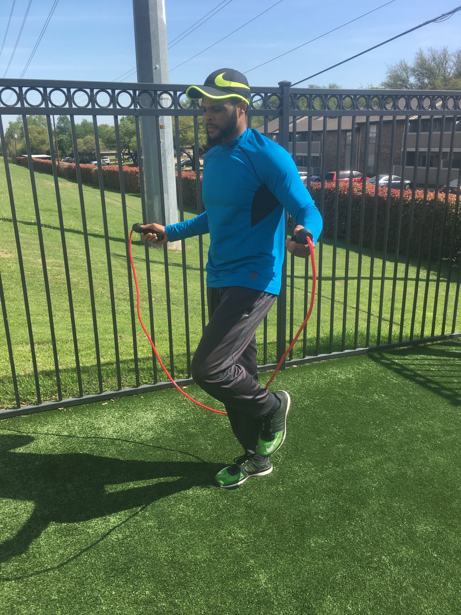 Cardio exercise - jumping rope
