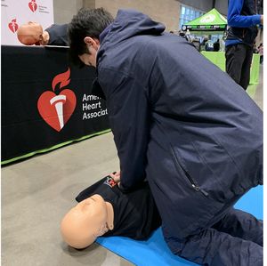 CPR chest compressions
