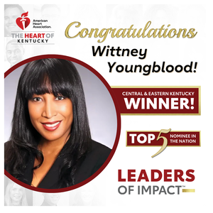 Local group of leaders earns national recognition through American Heart Association's Leaders of Impact™ campaign