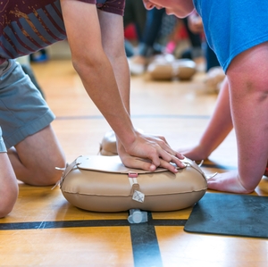 Community Students CPR Training 